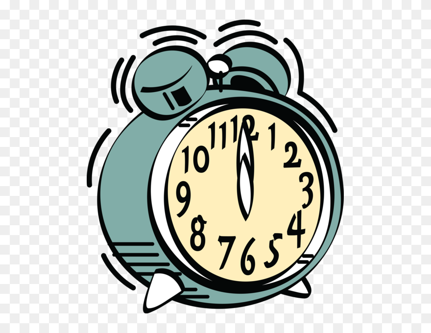 Clipart Clock Weird - Alarm Clock Clip Art - Png Download