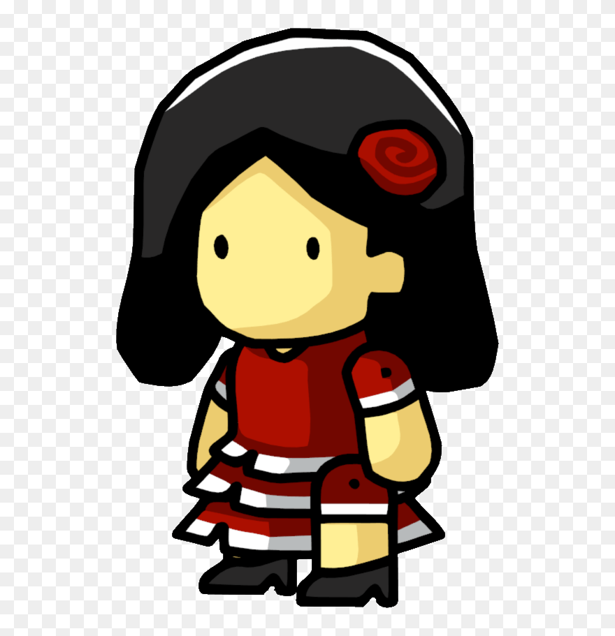 Scribblenauts Flamenco Dancer - Scribblenauts Dancer Clipart