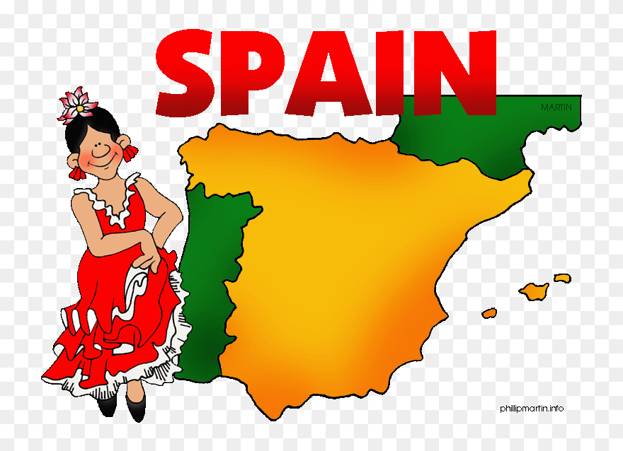 Spanish Cooking Class For Children - Spain Clipart - Png Download