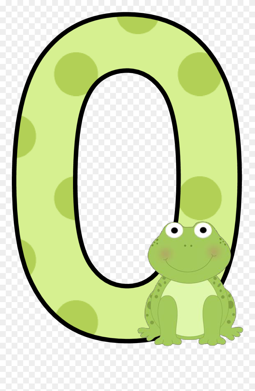 Numeros Con Ranitas Clipart