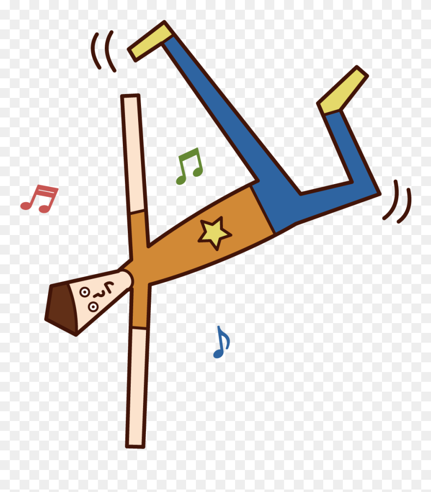 Illustration Of A Pop Dancer Clipart