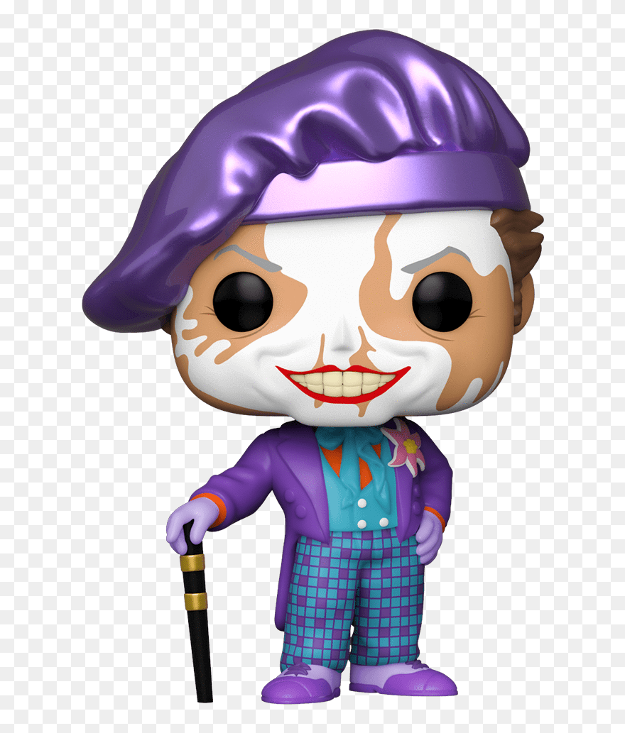 Batman 1989 Joker Funko Pop Clipart