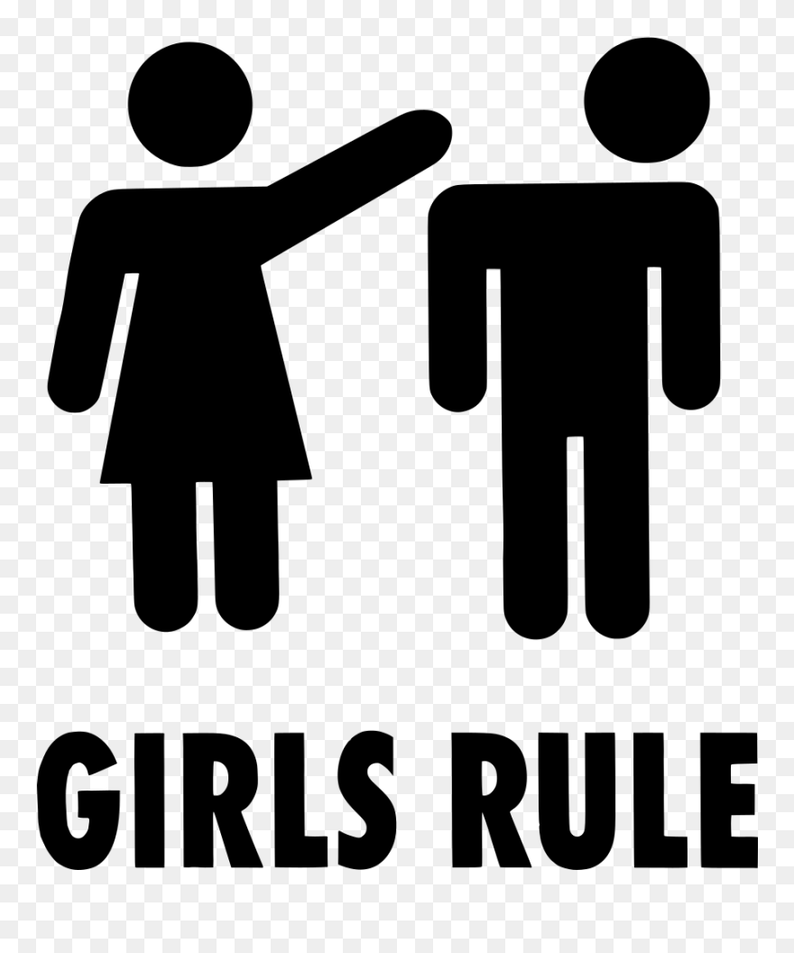Girls Rule Sign Svg Clip Arts - Girls Are Better Than Boy - Png Download