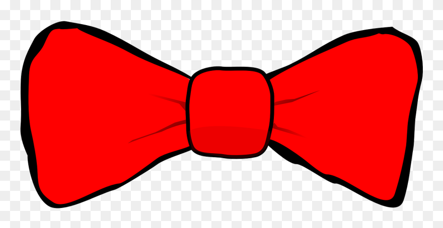 Transparent Tie Clip Art - Red Bow Tie Clipart - Png Download