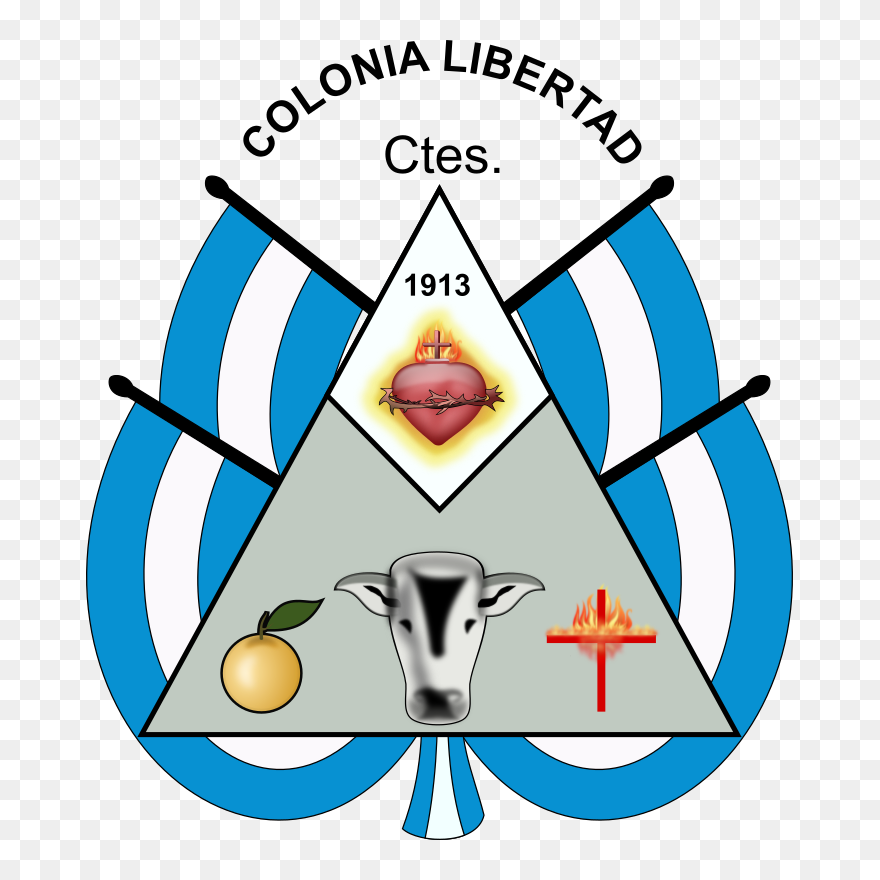 Escudo De La Municipalidad De Colonia Libertad Clipart
