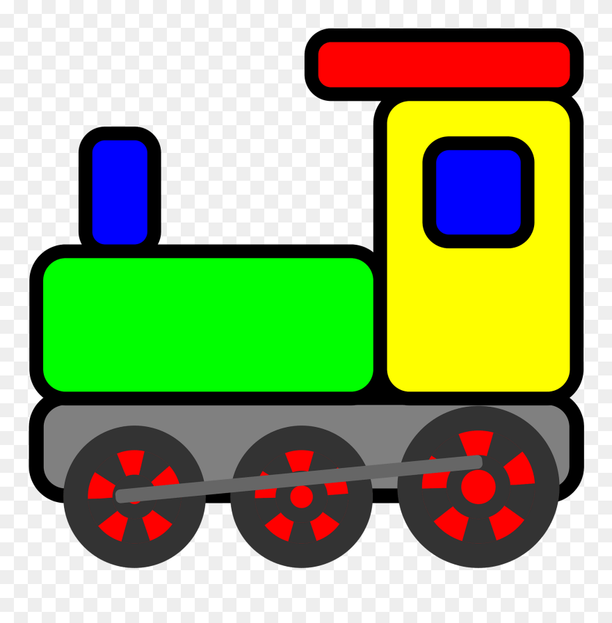 Toy Clip Art Toy Train - Png Download
