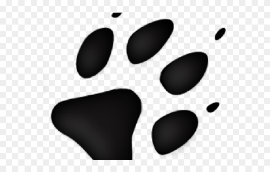 Vector Footprints Sasquatch Clipart