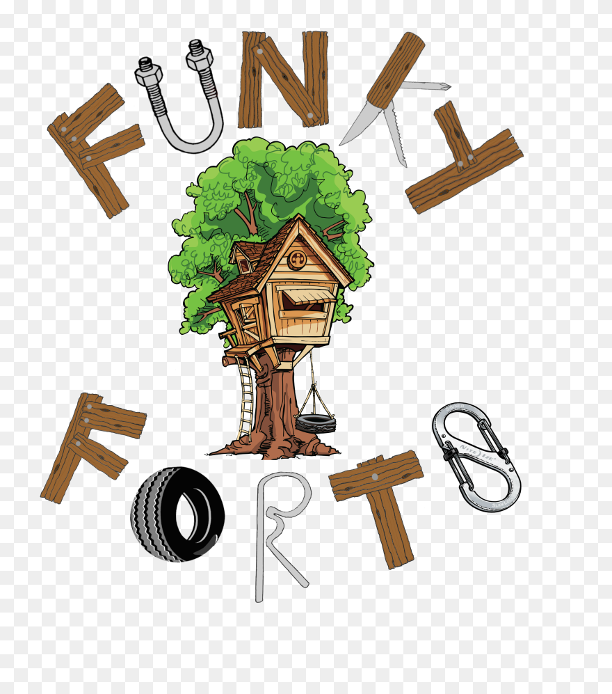 Funky Forts - Cross Clipart