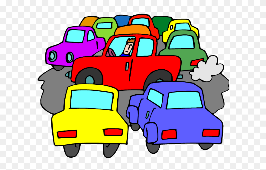 Parking Lot Clipart Underground Parking - Traffic Clip Art - Png Download