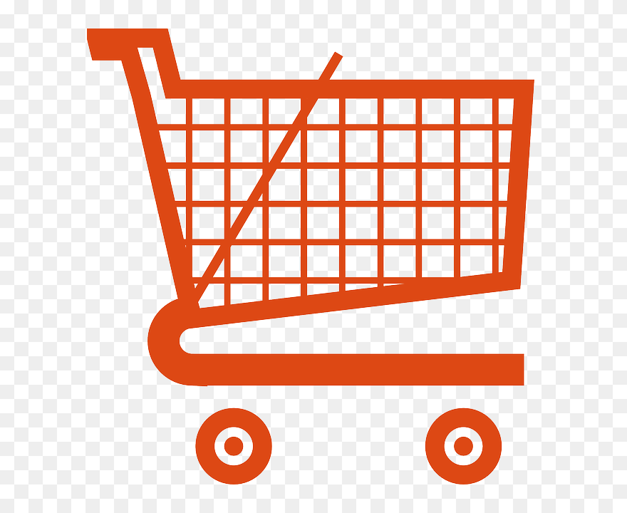 Shopping Cart, Cart, Ecommerce, Shopping, Amazon - Shopping Cart Clip Art - Png Download