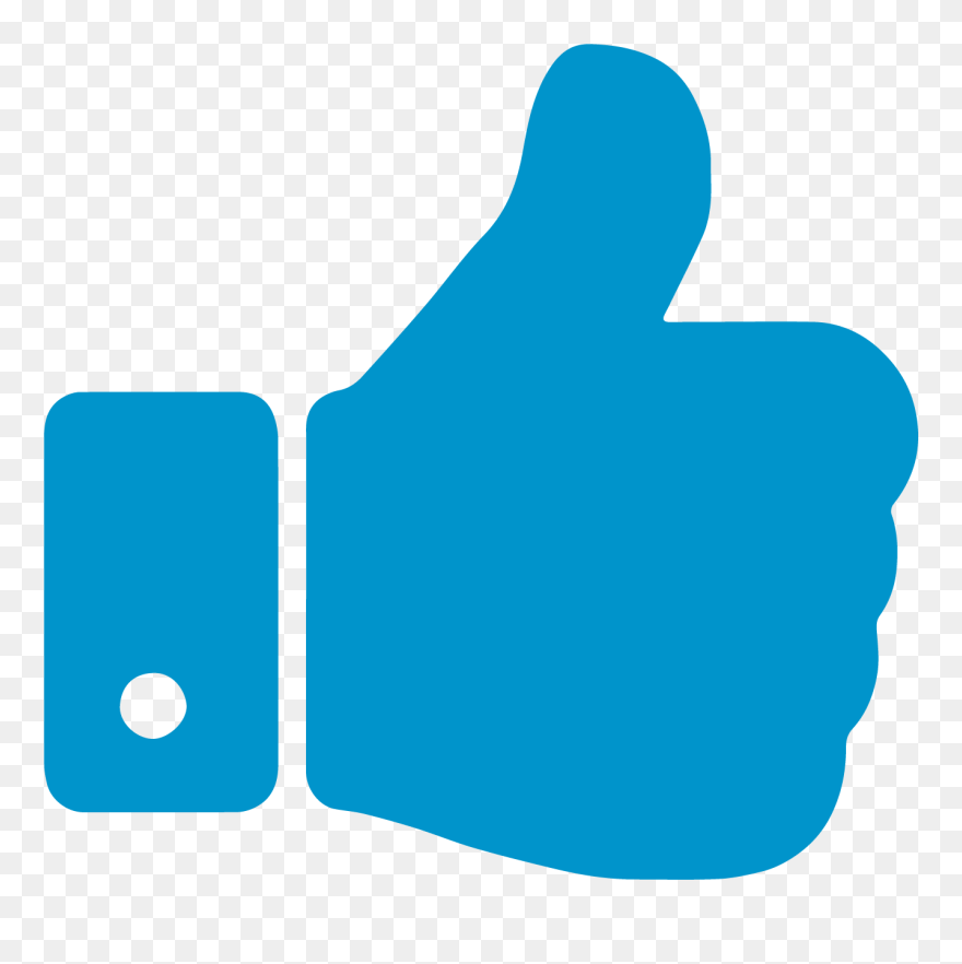 Youtube Thumbs Up Png Transparent Clipart
