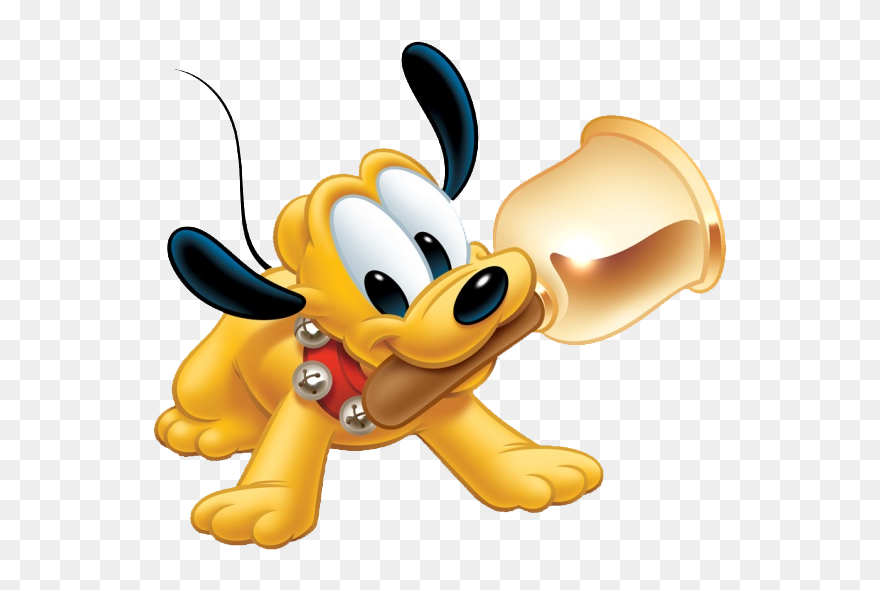 Baby Mickey Mouse Pluto Clipart