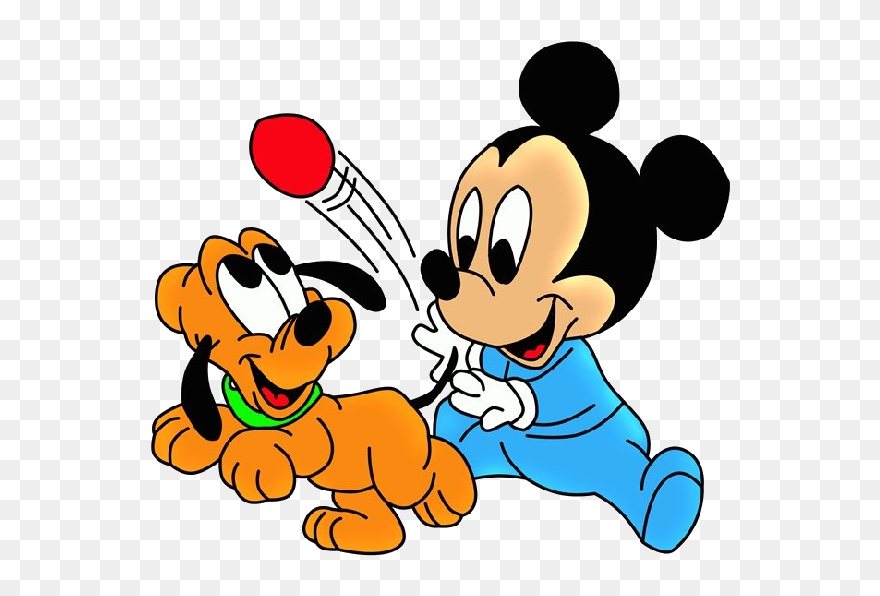 Disney Pluto The Dog Cartoon Clip Art Images On A Transparent - Mickey Mouse Border Png