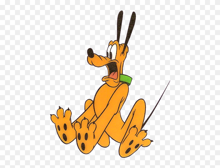 #disney #pluto #scared #freetoedit - Pluto The Dog Clipart