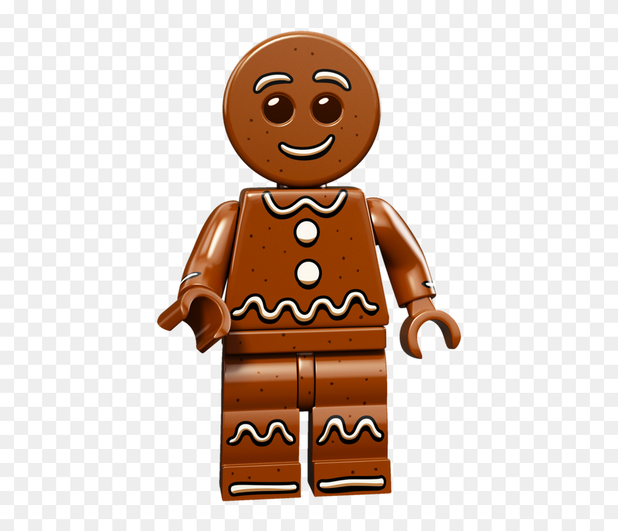 5005156-gingerbreadman - Lego Minifigure Gingerbread Man Clipart