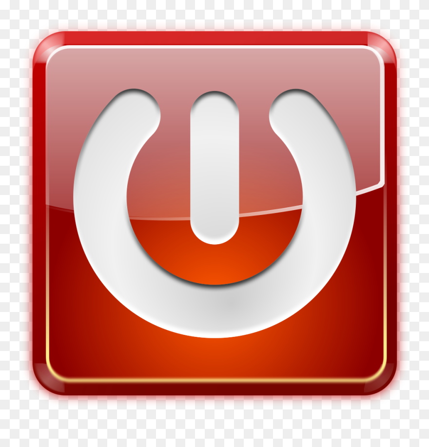 Oxygen480 Actions System Shutdown - Free Exit Icon Png Clipart