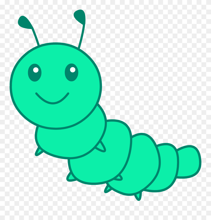 Cartoon Caterpillar Clipart