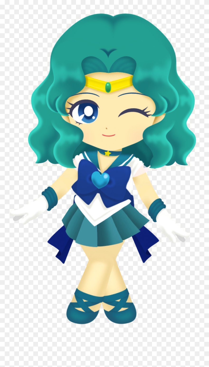 Sailor Moon Drops - Sailor Neptune Sailor Drops Clipart