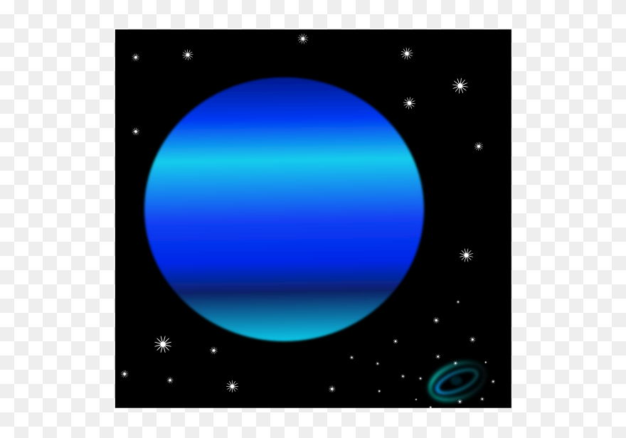 Neptune - Circle Clipart