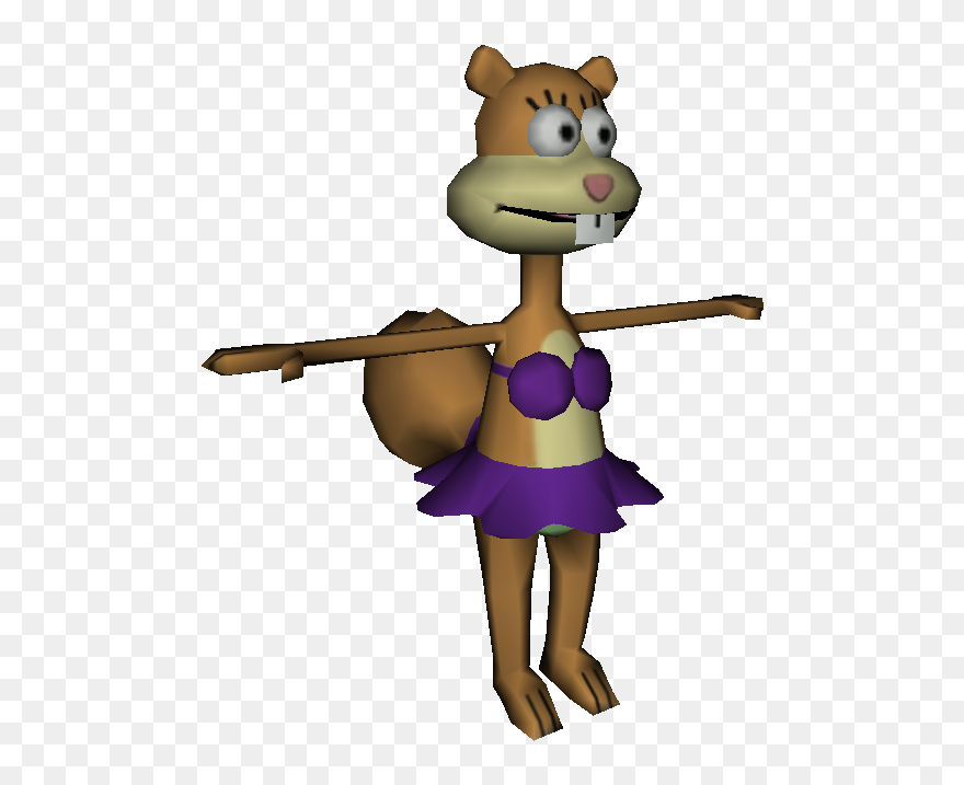 Spongebob - Spongebob Employee Of The Month Sandy Clipart