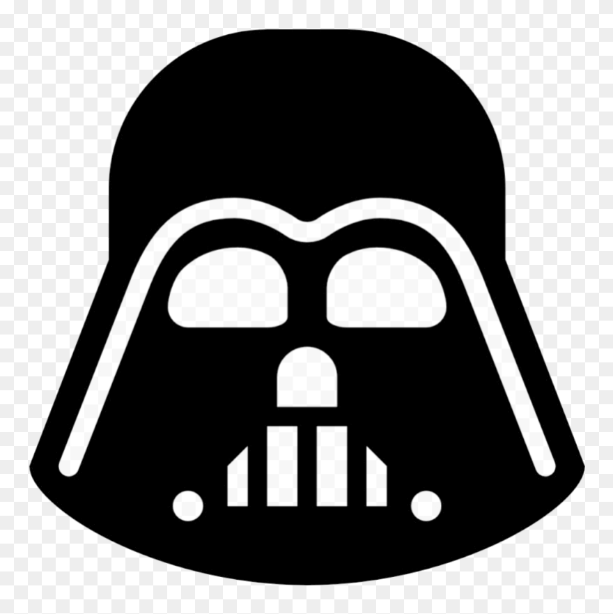 Darth Vader Clipart Skull - Darth Vader Icon - Png Download