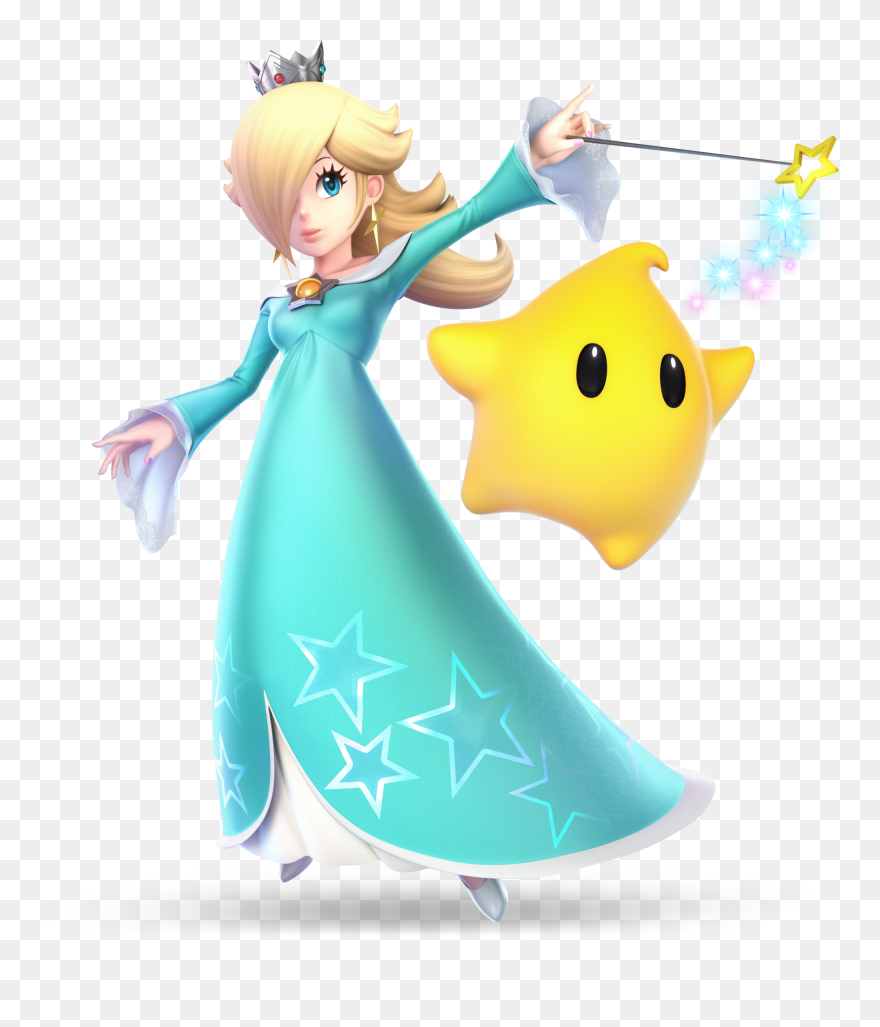 Xenoblade Chronicles Clipart Armor Mayhem - Super Smash Bros Ultimate Rosalina Render - Png Download