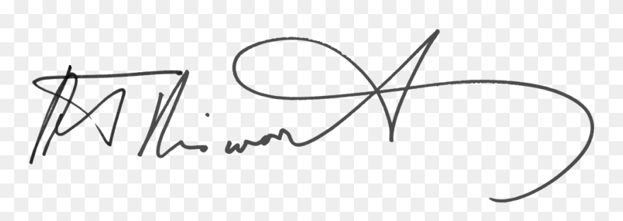 Sig Black - Line Art Clipart