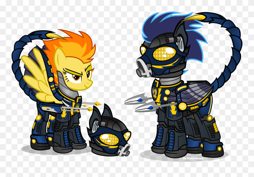 Fallout Clipart Power Armor - Enclave Fallout Equestria - Png Download