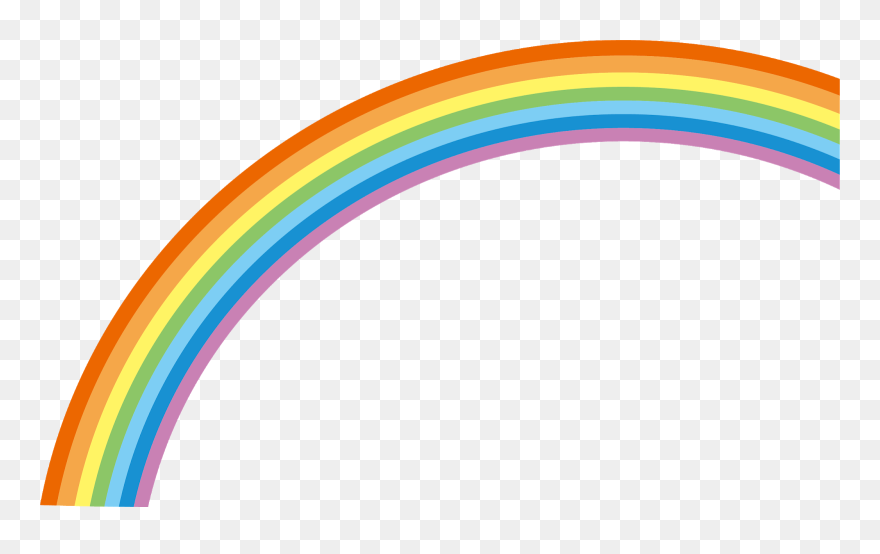 Rainbow Vector Png - Transparent Rainbow Vector Png Clipart