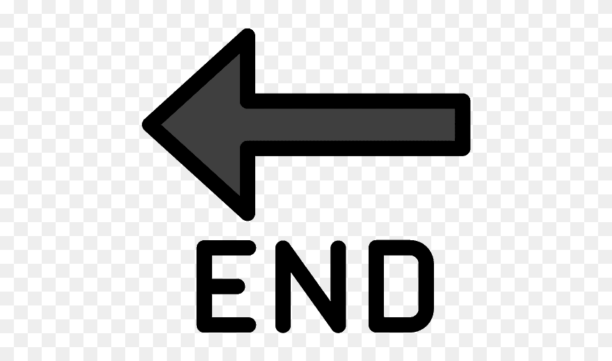 End Arrow Emoji Clipart - Graphics - Png Download