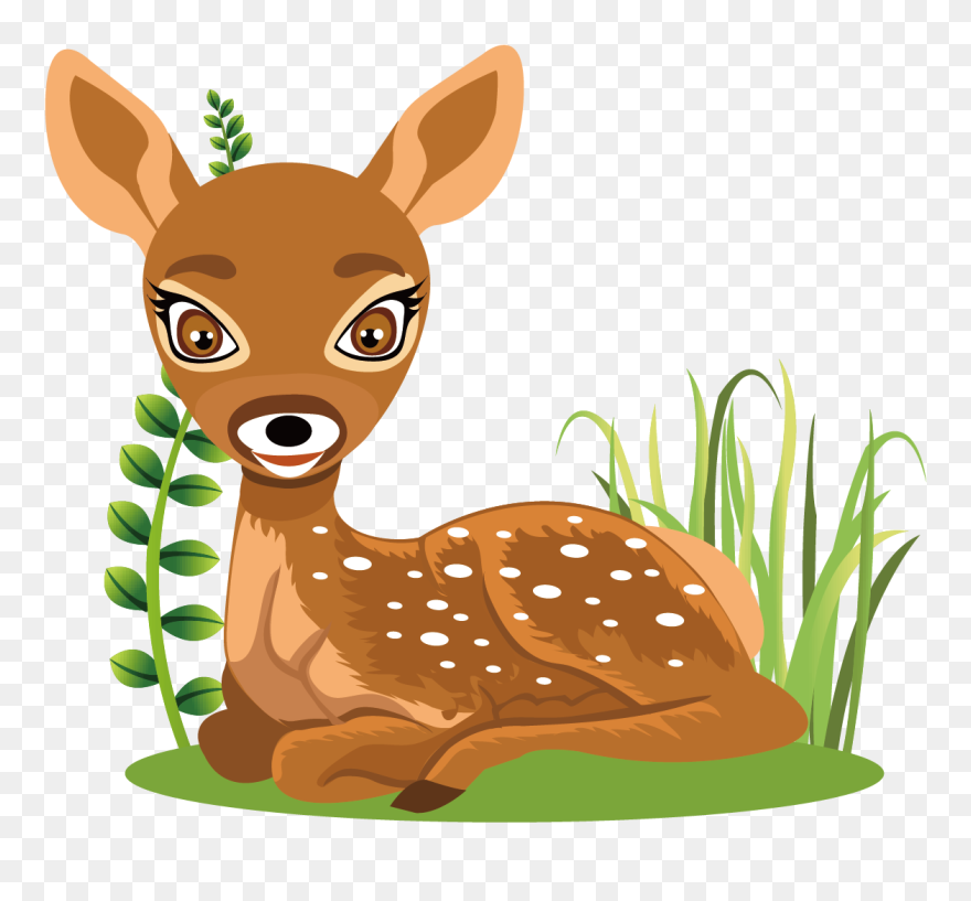 Deer Animals Clip Art - Animals - Png Download