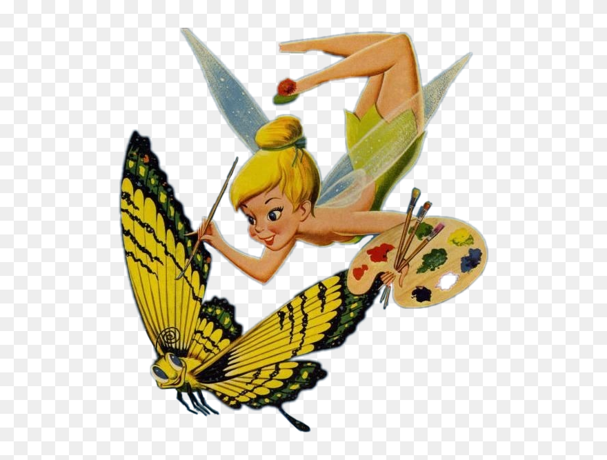 #cartoon#disney #tinkerbell #campanellino #batterfly#farfalla - Fairy Clipart
