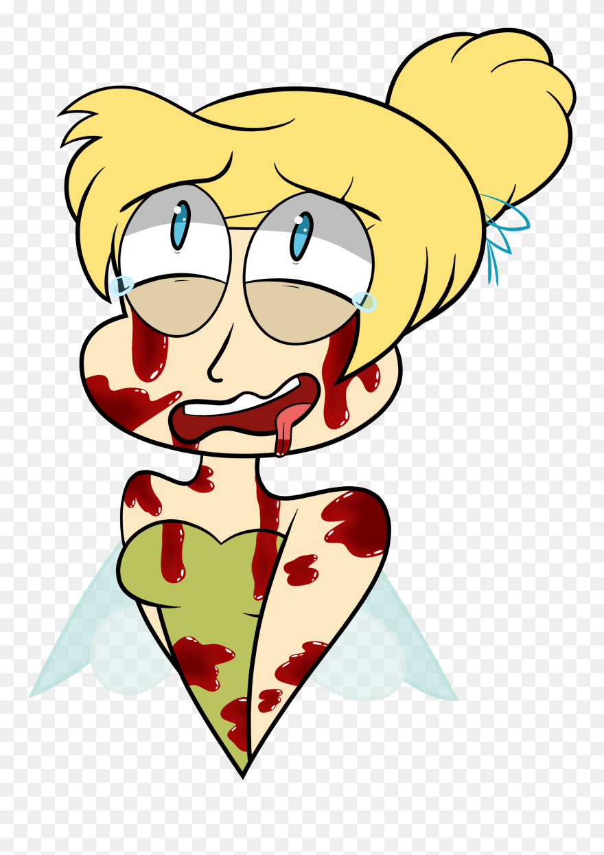 Bloody Tinkerbell - Tinkerbell Blood Clipart