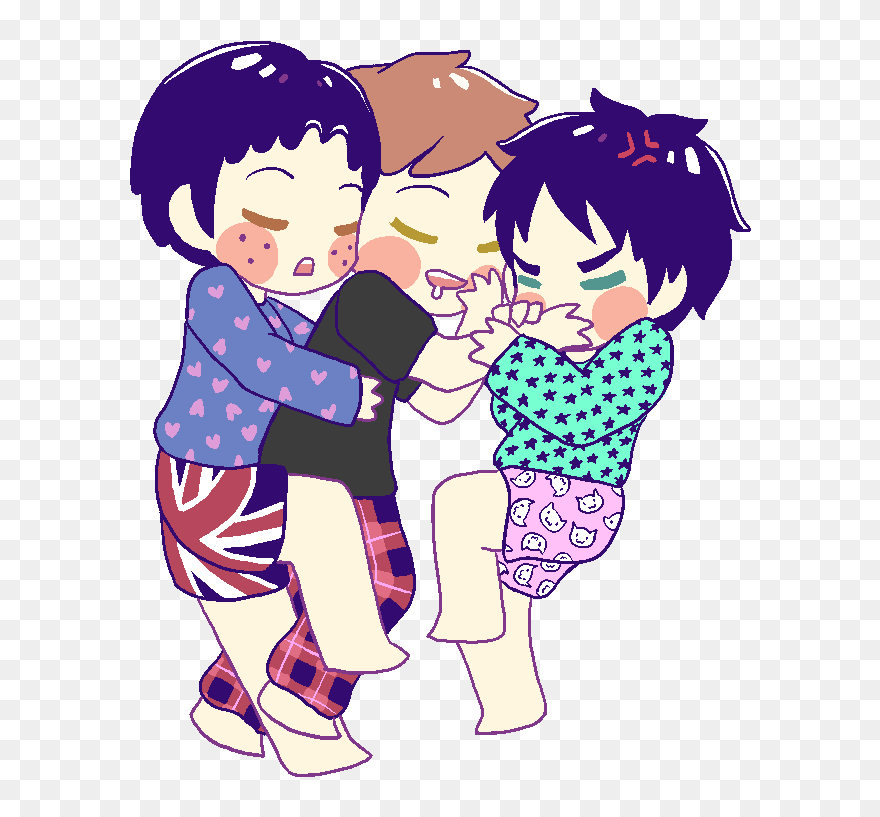 Clipart Sleeping Baby Girl - Gay Boys Pixel Art - Png Download