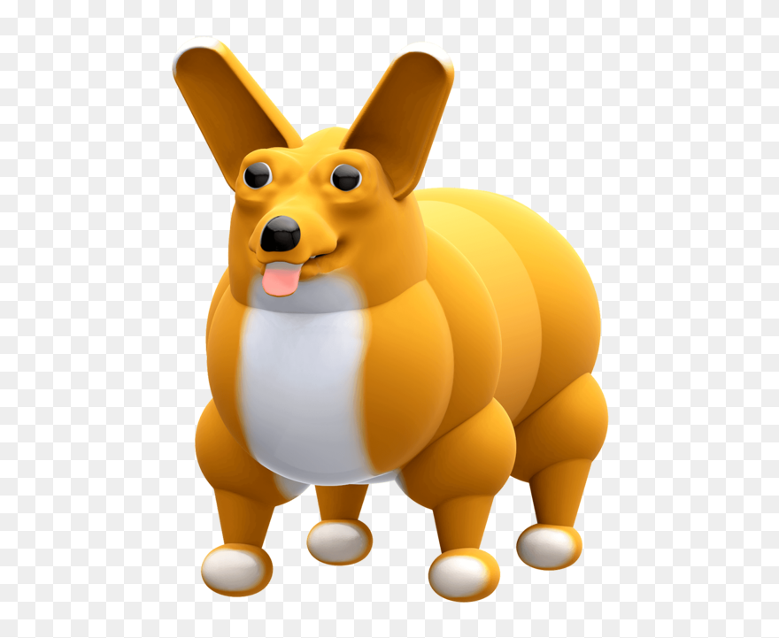 Corgi Clipart Wealthy - Cursed Images Of Corgis - Png Download
