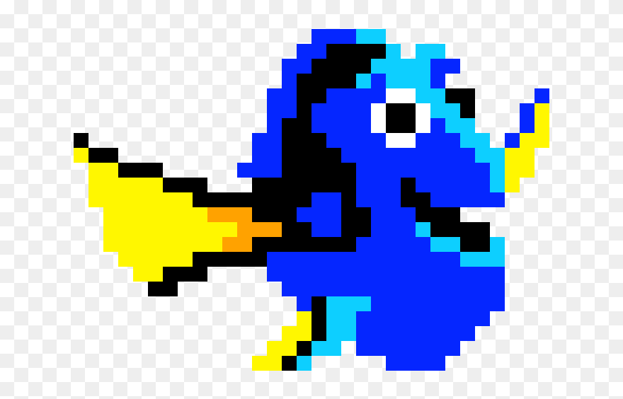 Dory Pixel Art Clipart