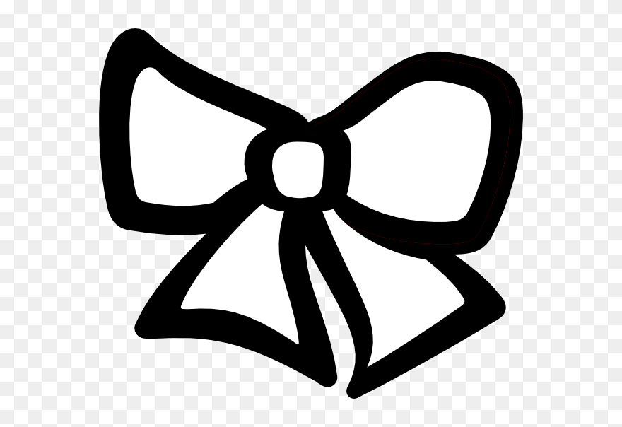 Minnie Mouse Hair Clip Art - Hair Bow Clip Art - Png Download