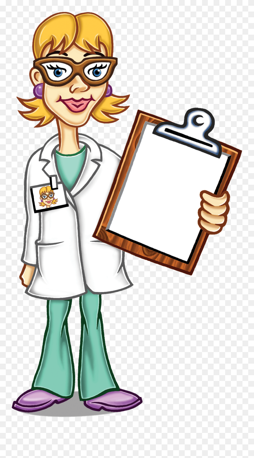 Cartoon Chiropractor - Cartoon Clipart