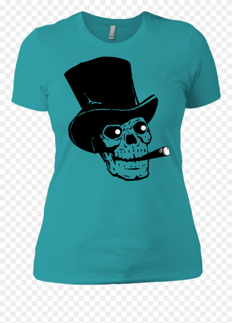 Transparent Dr Doom Png - Skeleton With A Cool Hat Clipart