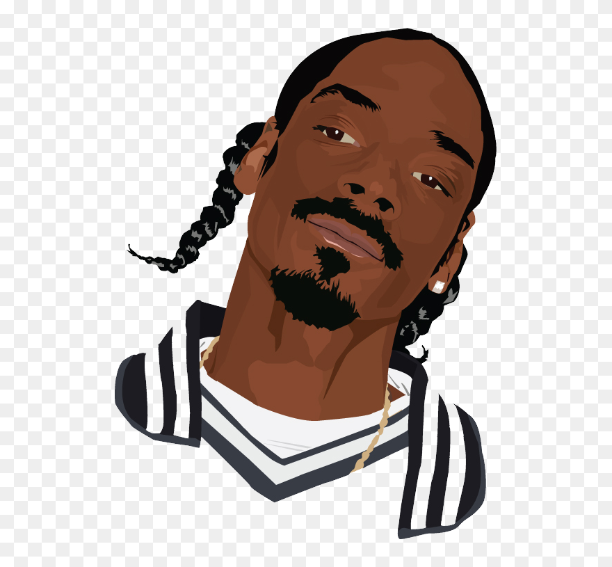Snoop Dogg Clipart Clipartlook - Cartoon Snoop Dogg Drawing - Png Download
