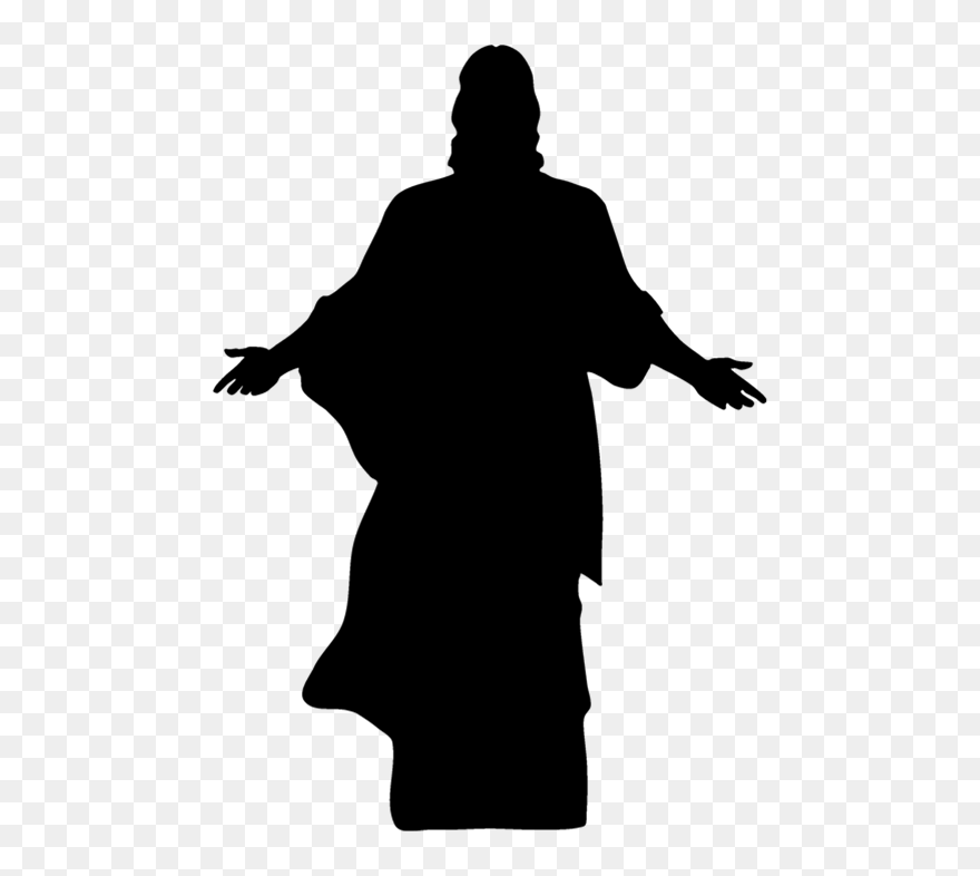 Transparent Jesus Silhouette Png Clipart