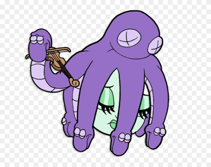 Cuphead Wiki - Cala Maria Cuphead Defeated Clipart