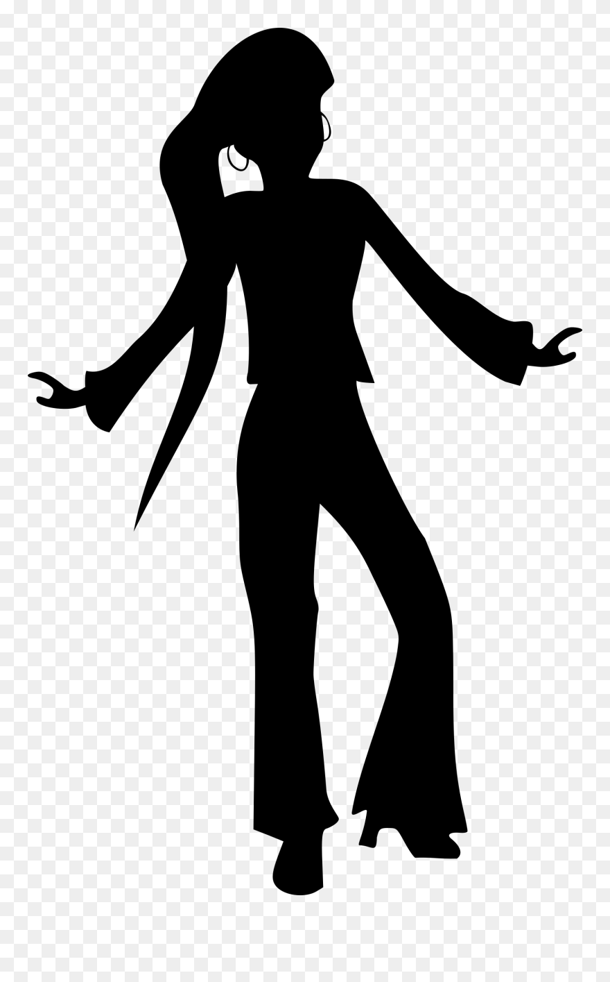 1970s Dance Disco Clip Art - Png Download
