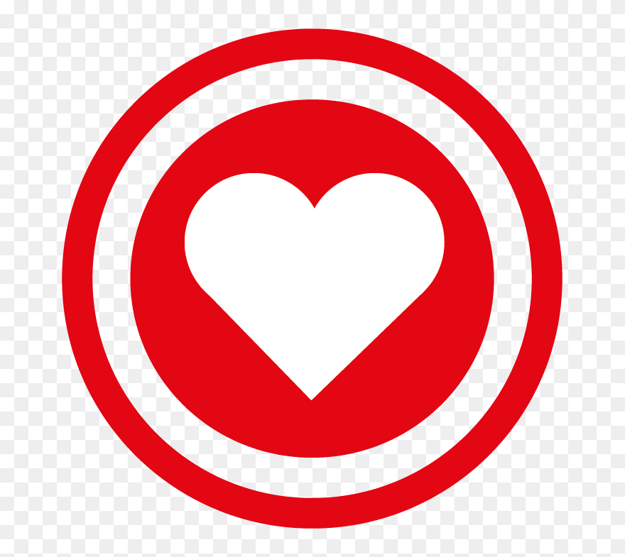 Red Circle With Heart Inside - Bond Street Station Clipart