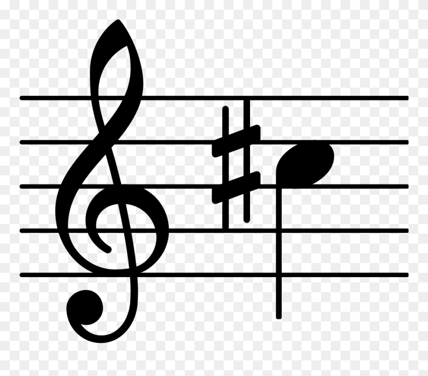 C Sharp Music Note Clipart