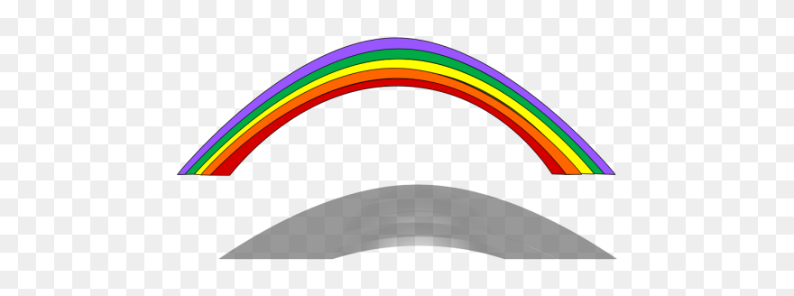 Rainbow On Beach Png Icons - Graphic Design Clipart