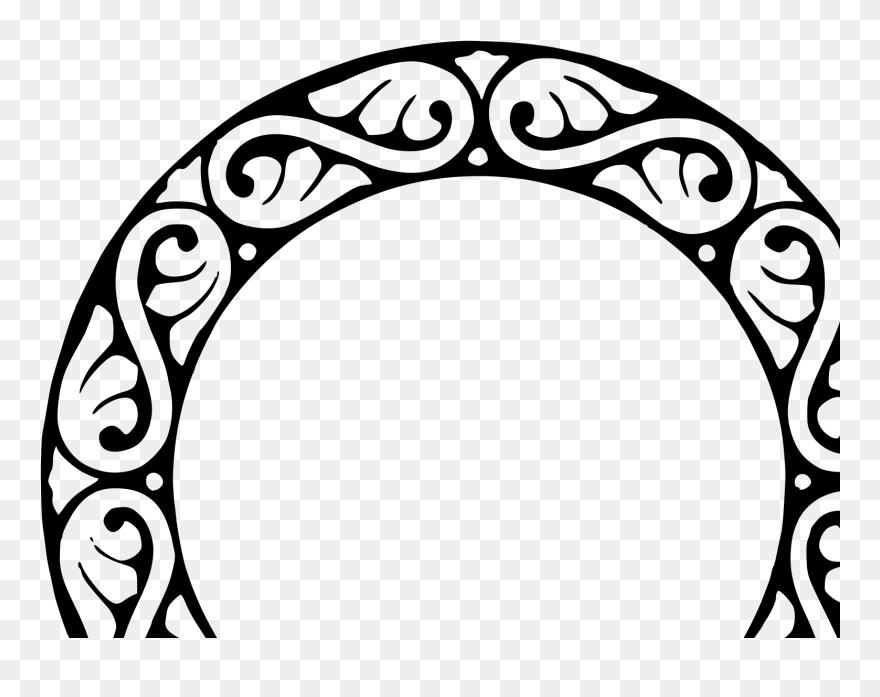 Circle Vector Png Frame Clipart