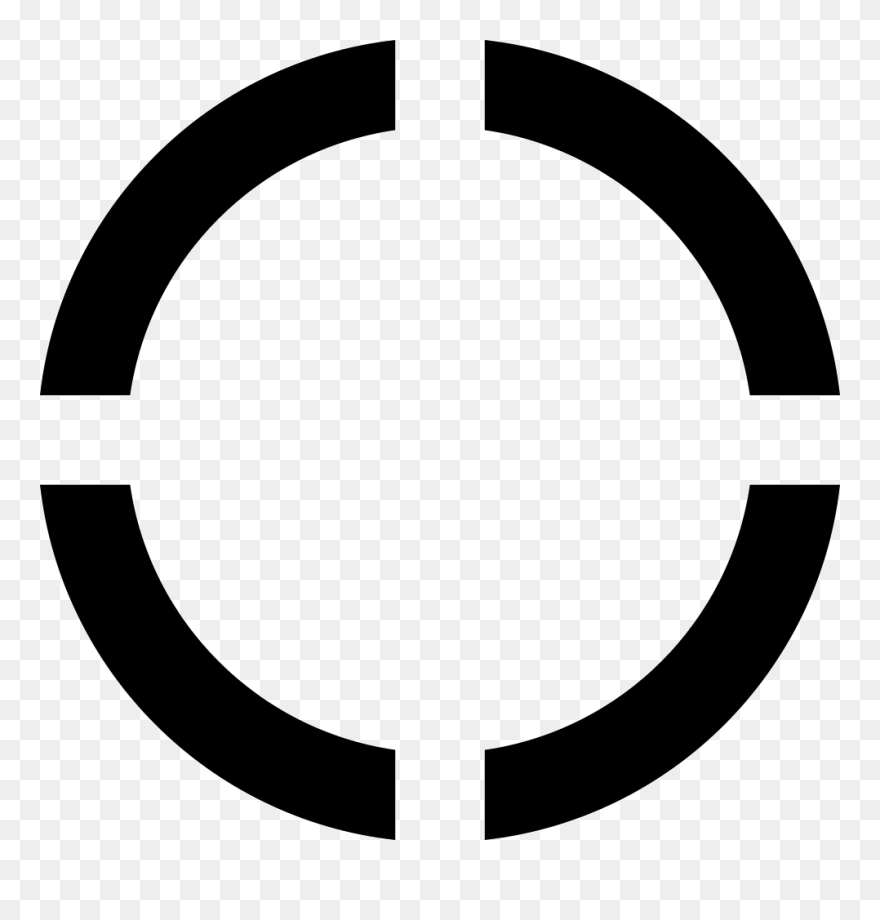 Four Hole In The Circle - Fondo Circulo Blanco Png Clipart