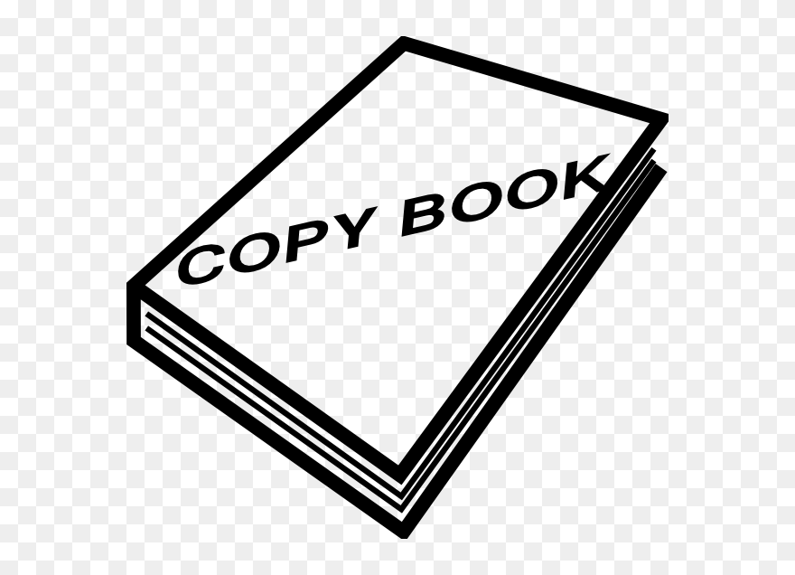 Closed Book Clip Art - Png Download