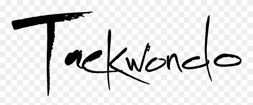 Taekwondo Logo En Coree Clipart